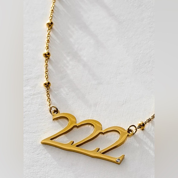 NWT Angel Number Necklace - Picture 2 of 5